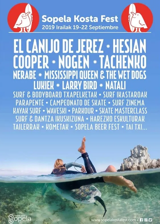 Sopela Kosta Fest, fiesta del Surf y la música en Sopelana