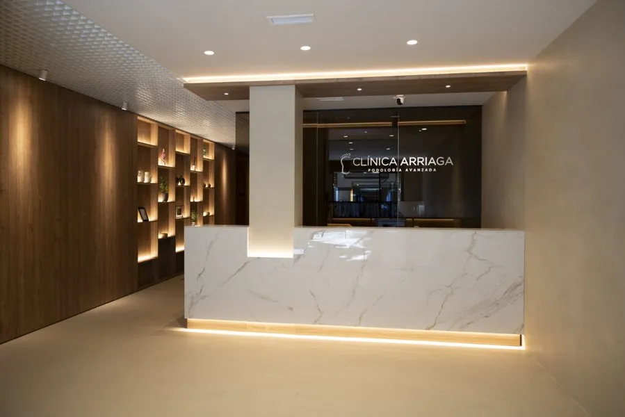 Interior de la Clínica Arriaga en Bilbao